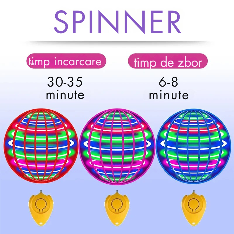 Jucărie zburătoare cu efect magic